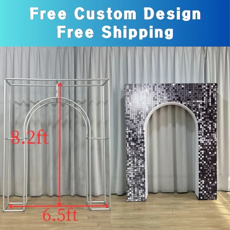3D Wedding Arch Open Door Backdrop Balloon Arch Background Bracket For Wedding Party Birthday Gift Baby Shower Decoration
3D Wedding Arch Open Door Backdrop Balloon Arch Background Bracket For Wedding Party Birthday Gift Baby Shower Decoration