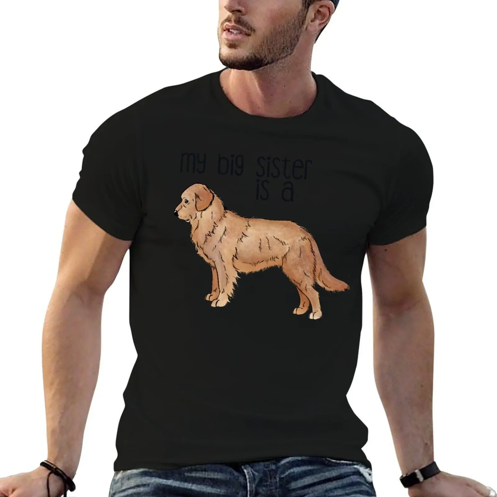 My Big Sister - Golden Retriever T-Shirt man t shirt luxury man t shirts for men casual t shirts for man graphic vintage T-shirt
My Big Sister - Golden Retriever T-Shirt man t shirt luxury man t shirts for men casual t shirts for man graphic vintage T-shirt