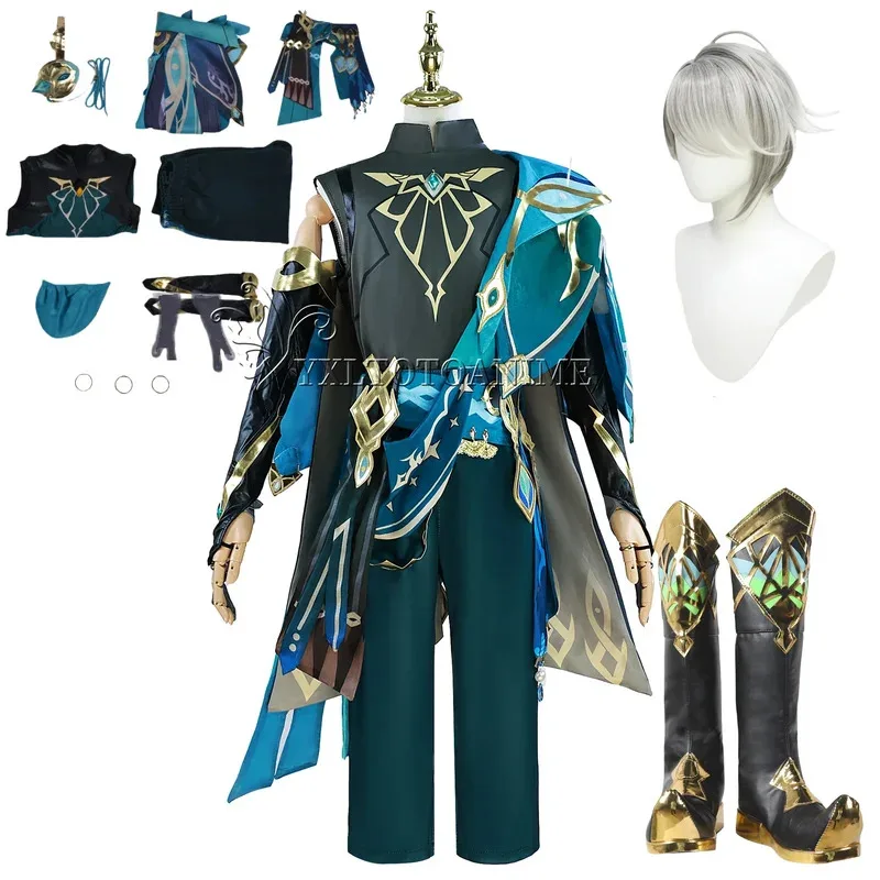 Sumeru Al Haitham Cosplay Costume Al Haitham Men's Uniform Halloween Alhaitham Outfits for anime cosplay
Sumeru Al Haitham Cosplay Costume Al Haitham Men's Uniform Halloween Alhaitham Outfits for anime cosplay