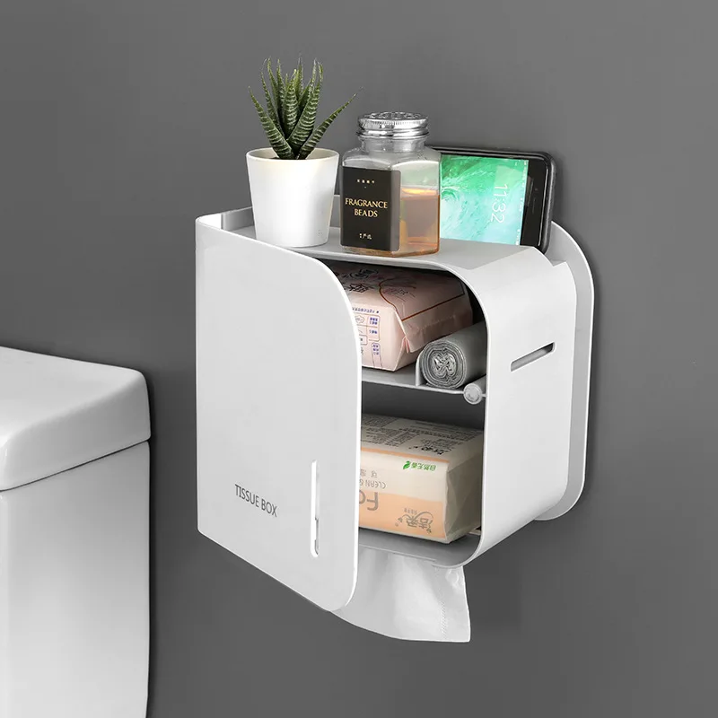 Multifunctional Toilet Tissue Box Toilet Roll Paper Storage Box Household Paper Box Creative Punch-free Rack Hanger
Multifunctional Toilet Tissue Box Toilet Roll Paper Storage Box Household Paper Box Creative Punch-free Rack Hanger