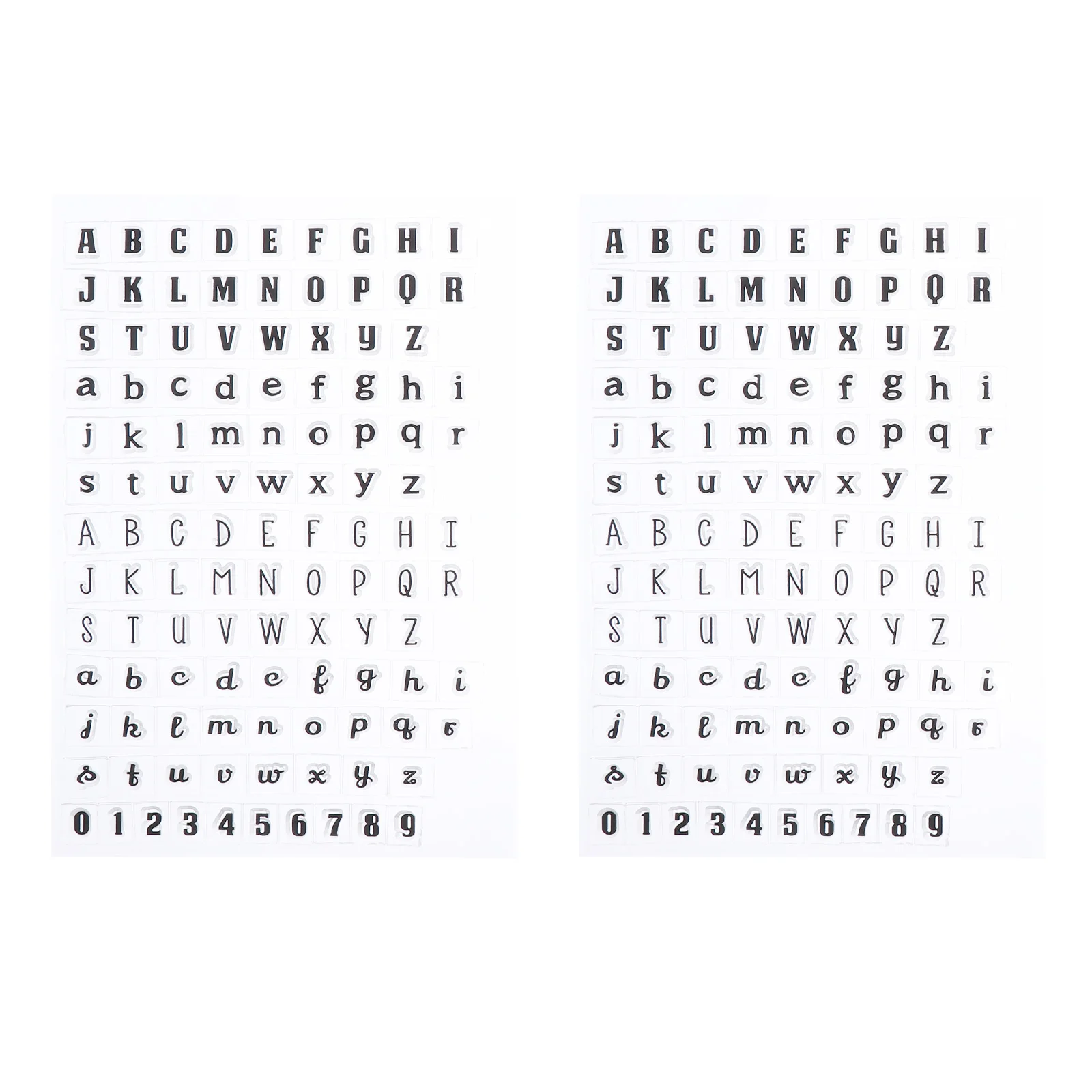 2 Pcs Alphabet Clear Stamp Creative Retro Safe Comfortable Excellent Texture Scrapbook Gift Tags Photo Albums Envelopes Diaries
2 Pcs Alphabet Clear Stamp Creative Retro Safe Comfortable Excellent Texture Scrapbook Gift Tags Photo Albums Envelopes Diaries