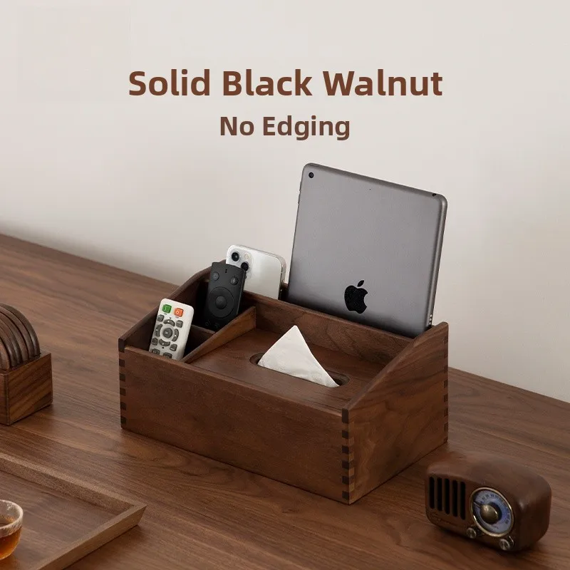 Fanhuan Wood Multi-Function Tissue Box Luxury Remote Control Storage Box Coffee Table Desktop Der Box Living Room
Fanhuan Wood Multi-Function Tissue Box Luxury Remote Control Storage Box Coffee Table Desktop Der Box Living Room