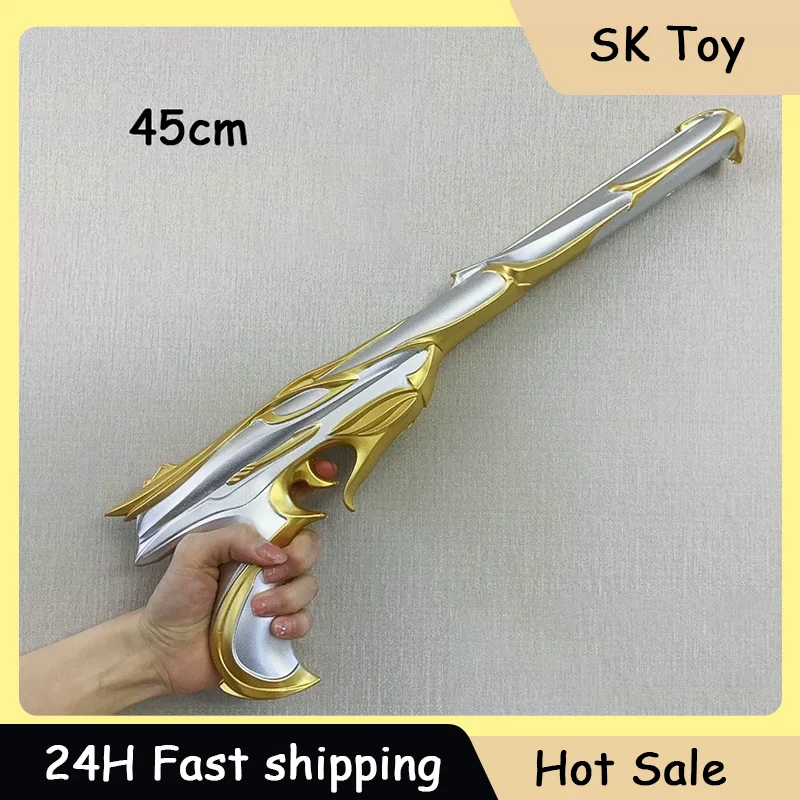 Hot Game Cosplay Gun Model Phantom Pistol Valorant Role-playing Props PU Rubber Outdoor Toy Model Boys Gifts Figure
Hot Game Cosplay Gun Model Phantom Pistol Valorant Role-playing Props PU Rubber Outdoor Toy Model Boys Gifts Figure