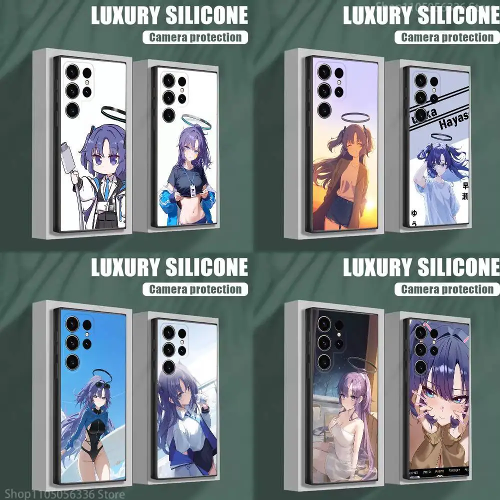 Hayase Yuuka Blue A-Archive Phone Case For Samsung S25,S24,S23,S22,S21,S20,S10,Ultra,Plus,Lite,FE,Soft Silicone Black Cover
Hayase Yuuka Blue A-Archive Phone Case For Samsung S25,S24,S23,S22,S21,S20,S10,Ultra,Plus,Lite,FE,Soft Silicone Black Cover