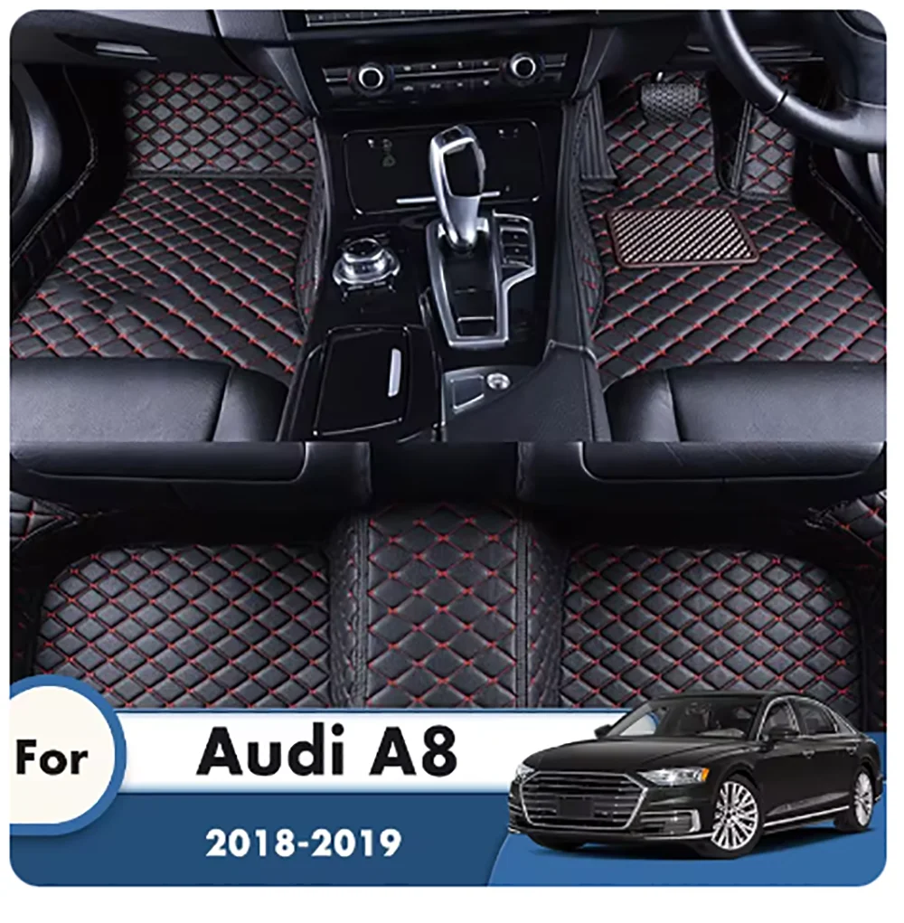 Коврики на заказ, автомобильные коврики для Audi A8 2019 2018, автомобильные аксессуары, интерьерные части, коврики для стайлинга, сменные водонепроницаемые чехлы
Коврики на заказ, автомобильные коврики для Audi A8 2019 2018, автомобильные аксессуары, интерьерные части, коврики для стайлинга, сменные водонепроницаемые чехлы
