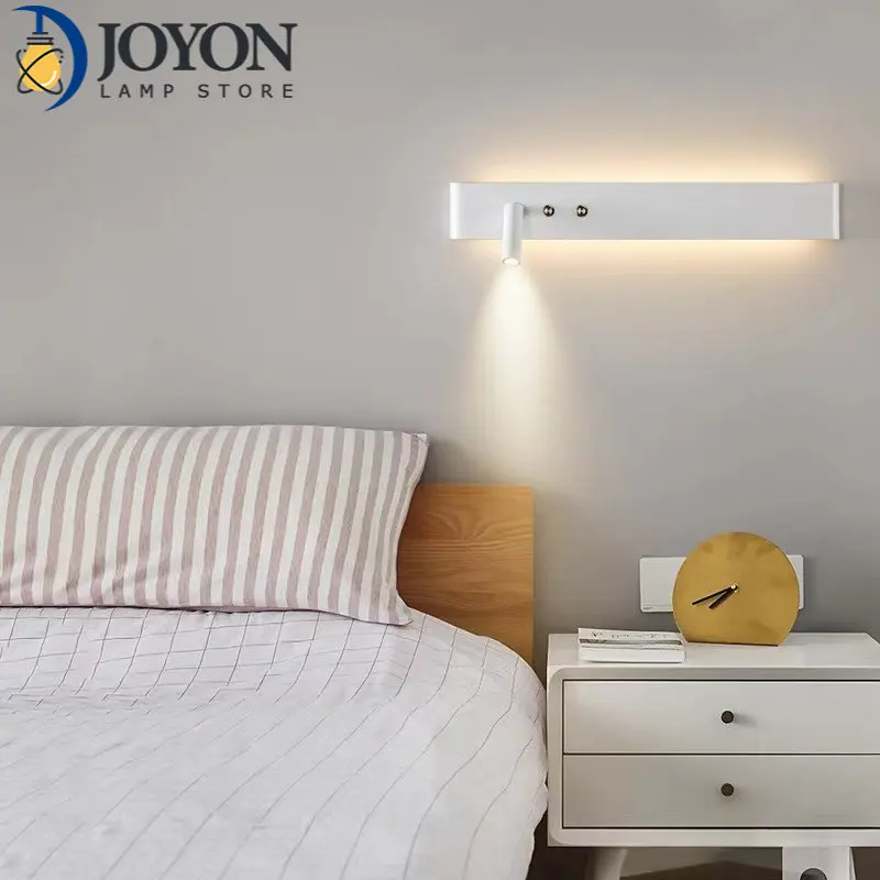 Simple Modern Wall Light Interior Lighting Led for Bed Bedroom Bedside Lamp Lighting Fixtures for Home Wall Decor Read Sconc
Simple Modern Wall Light Interior Lighting Led for Bed Bedroom Bedside Lamp Lighting Fixtures for Home Wall Decor Read Sconc