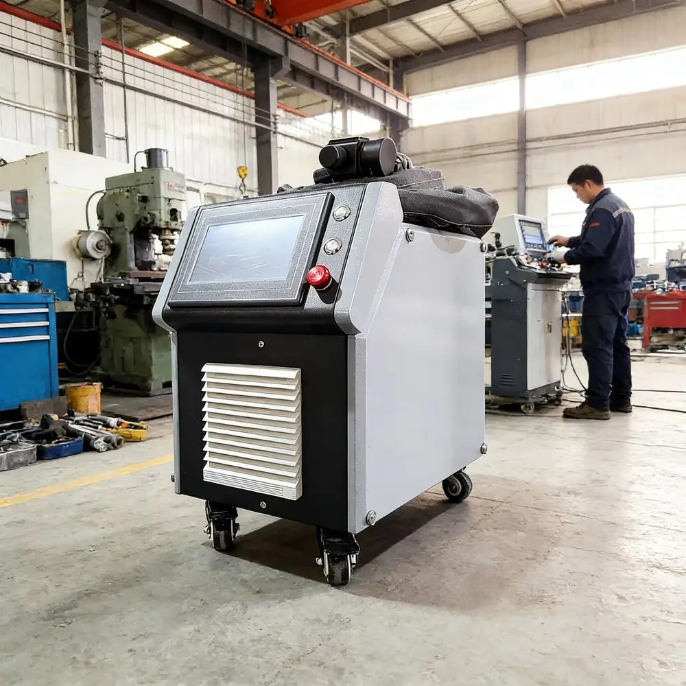 100W Portable Pulse Laser Cleaner for Metal Rust Removal Handheld Laser Cleaning Machine
100W Portable Pulse Laser Cleaner for Metal Rust Removal Handheld Laser Cleaning Machine