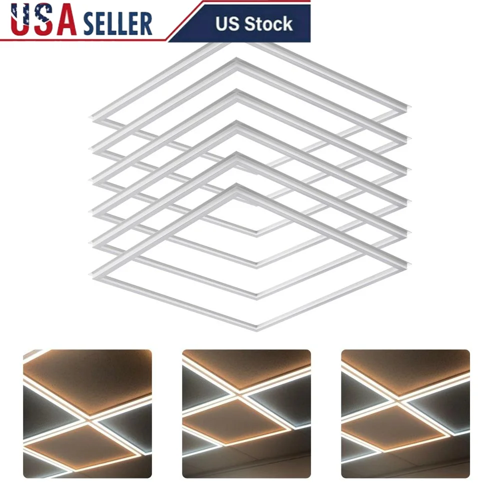 LED Panel Lights 5CCT Selectable 20W 30W 40W Edge Lit Drop Ceiling Grid Long Lasting 50000 Hours Modern Design 2600 3900 5200LM
LED Panel Lights 5CCT Selectable 20W 30W 40W Edge Lit Drop Ceiling Grid Long Lasting 50000 Hours Modern Design 2600 3900 5200LM