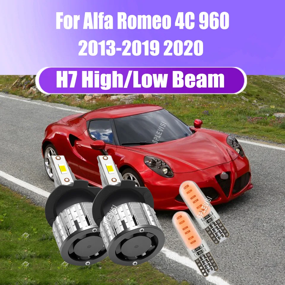 LED H7 Headlight Side Bulbs -Enhanced Driving Comfort with innovative design For Alfa Romeo 4C 960 2013 2014 2015 2016 2017-2020
LED H7 Headlight Side Bulbs -Enhanced Driving Comfort with innovative design For Alfa Romeo 4C 960 2013 2014 2015 2016 2017-2020