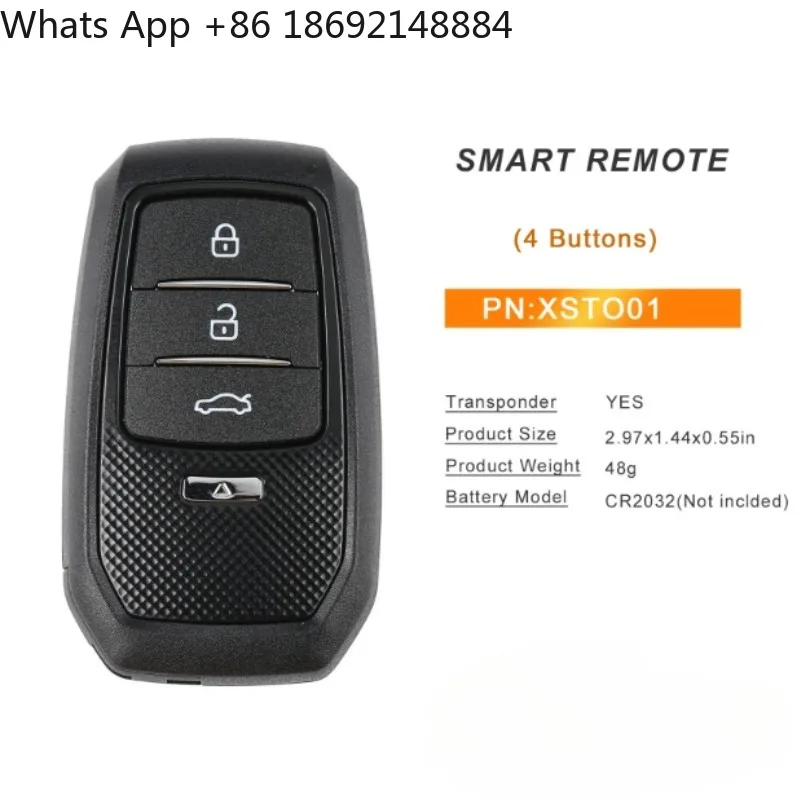 1 price XSTO01EN XM38 XSTO20EN 4D 8A 4A smart key, in stock
1 price XSTO01EN XM38 XSTO20EN 4D 8A 4A smart key, in stock