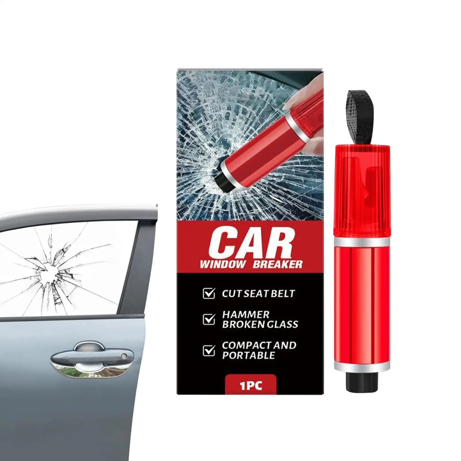 Car Safety Hammer Auto Emergency Glass Window Breaker Seat Belt Cutter Life-Saving Escape Car Emergency Tool Car Accessories
Car Safety Hammer Auto Emergency Glass Window Breaker Seat Belt Cutter Life-Saving Escape Car Emergency Tool Car Accessories