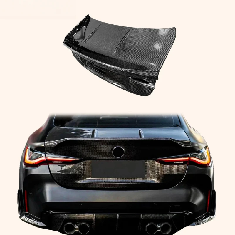 For M4 G82 2020-24 2 Door Coupe Ducktail Type Rear Carbon Trunk Boot Lid
For M4 G82 2020-24 2 Door Coupe Ducktail Type Rear Carbon Trunk Boot Lid