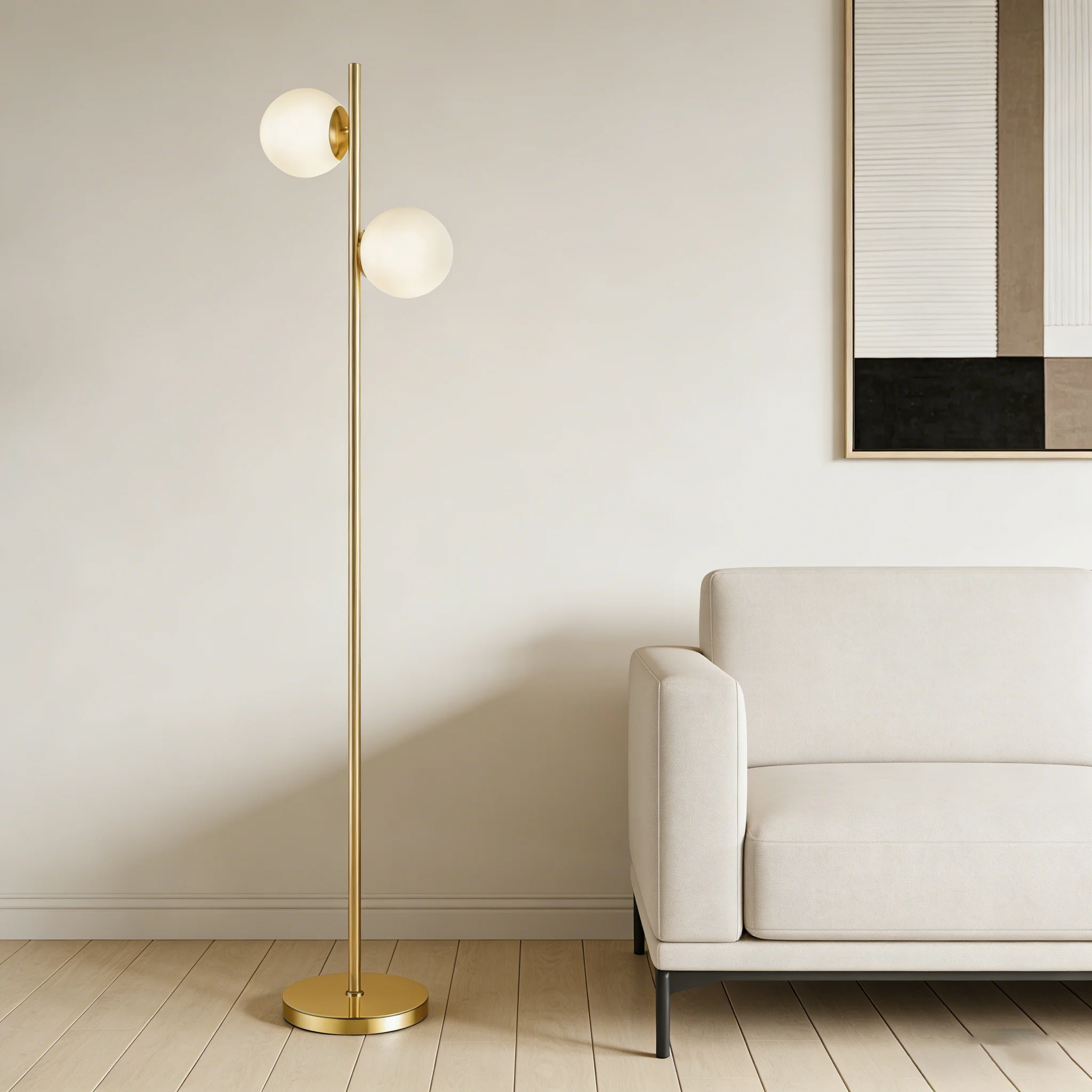 Post-modern Minimalist Metal Floor Lamps Bedroom Bedside Study Glass Ball Shade Iron Standing Lamp Home Decoration LED Lightings
Post-modern Minimalist Metal Floor Lamps Bedroom Bedside Study Glass Ball Shade Iron Standing Lamp Home Decoration LED Lightings
