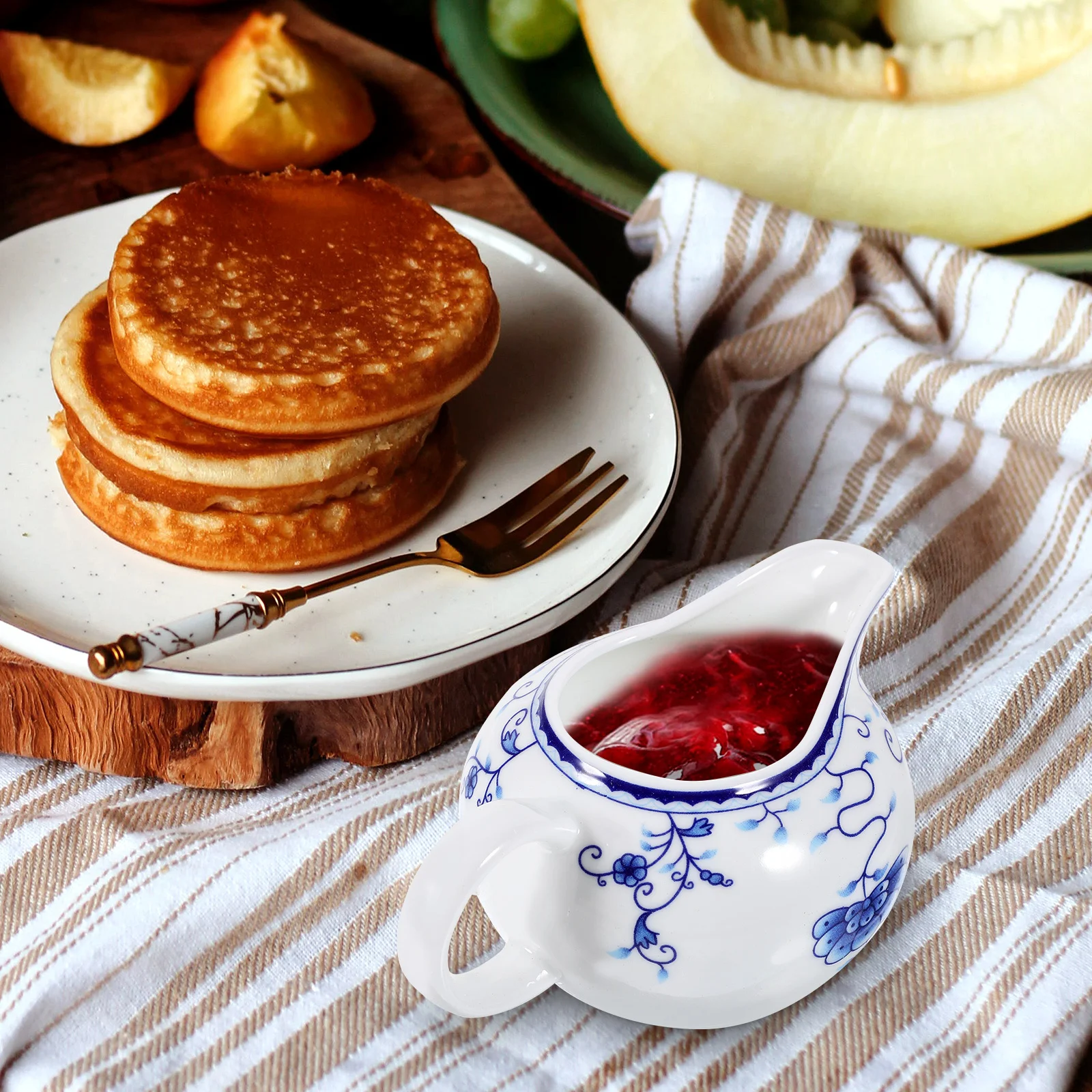 Small Ceramic Pitcher Exquisite Design Chinese Style Porcelain Milk Creamer for Coffee Syrup Hot Butter Salad Dressing
Small Ceramic Pitcher Exquisite Design Chinese Style Porcelain Milk Creamer for Coffee Syrup Hot Butter Salad Dressing