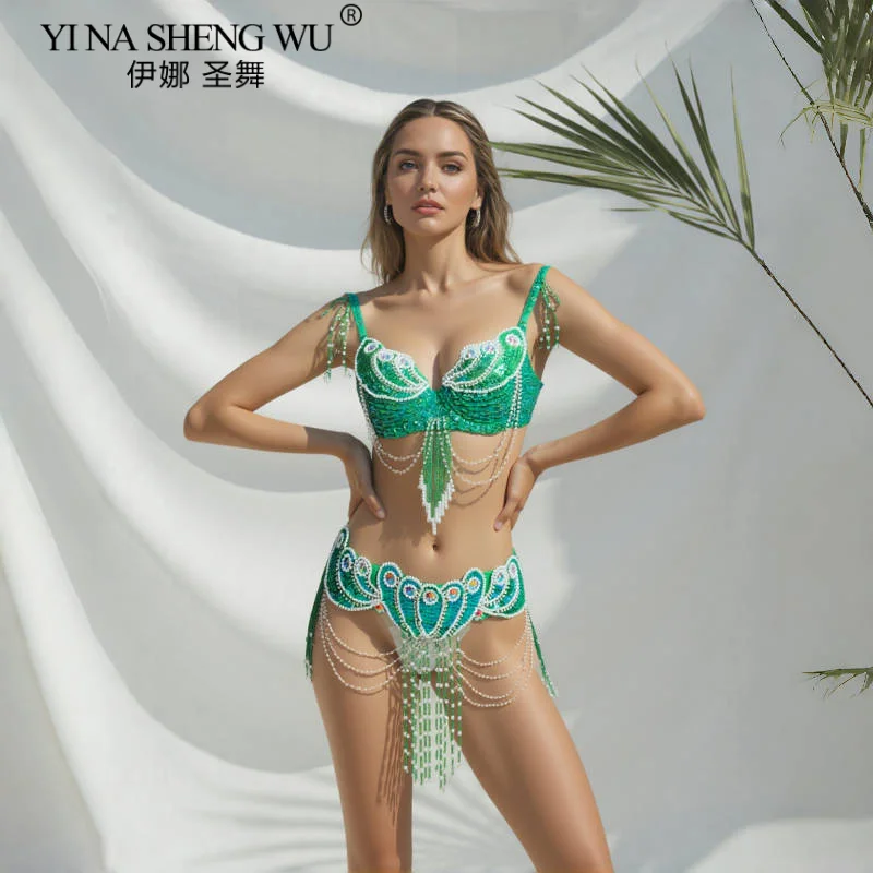 Новый женский женский костюм для танца живота, бюстгальтер с бисером и блестками, пояс, сексуальная одежда для танца живота, бюстгальтер для танца живота, топы
Новый женский женский костюм для танца живота, бюстгальтер с бисером и блестками, пояс, сексуальная одежда для танца живота, бюстгальтер для танца живота, топы
