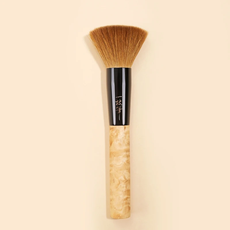 Yizhibi professional hand-made cosmetic brush Kolinsky hair horse chestnut handle facial brush
Yizhibi professional hand-made cosmetic brush Kolinsky hair horse chestnut handle facial brush