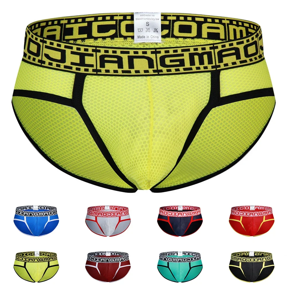 Mens Briefs Mesh Breathable Low Waist Trunks Letter Print Underwear Shorts Panties Cuecas Masculinas Sleep Bottoms Underpants
Mens Briefs Mesh Breathable Low Waist Trunks Letter Print Underwear Shorts Panties Cuecas Masculinas Sleep Bottoms Underpants