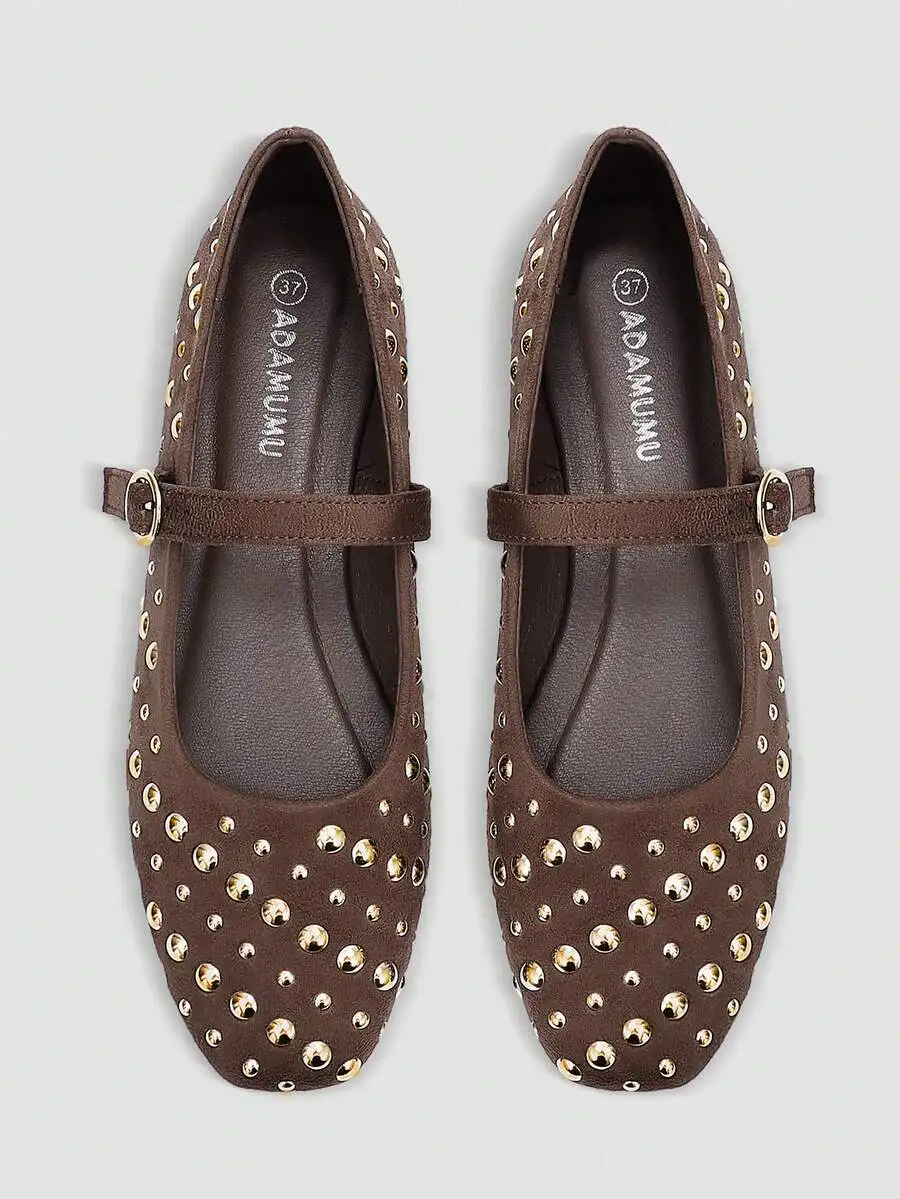 ADAMUMU New Women's High-Fashion Comfortable Sequin Flat Shoes, Cute For Daily And Party Wear, Holiday & Spring/Summer
ADAMUMU New Women's High-Fashion Comfortable Sequin Flat Shoes, Cute For Daily And Party Wear, Holiday & Spring/Summer