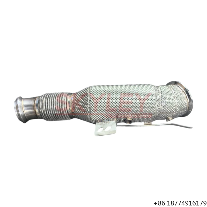 Выхлопная труба (даунпайп) B58 M340i 440i с OPF/GPF для 540i X440i X740i 840i G20 G12 G14 G15 G16 G29 с термозащитной лентой
Выхлопная труба (даунпайп) B58 M340i 440i с OPF/GPF для 540i X440i X740i 840i G20 G12 G14 G15 G16 G29 с термозащитной лентой
