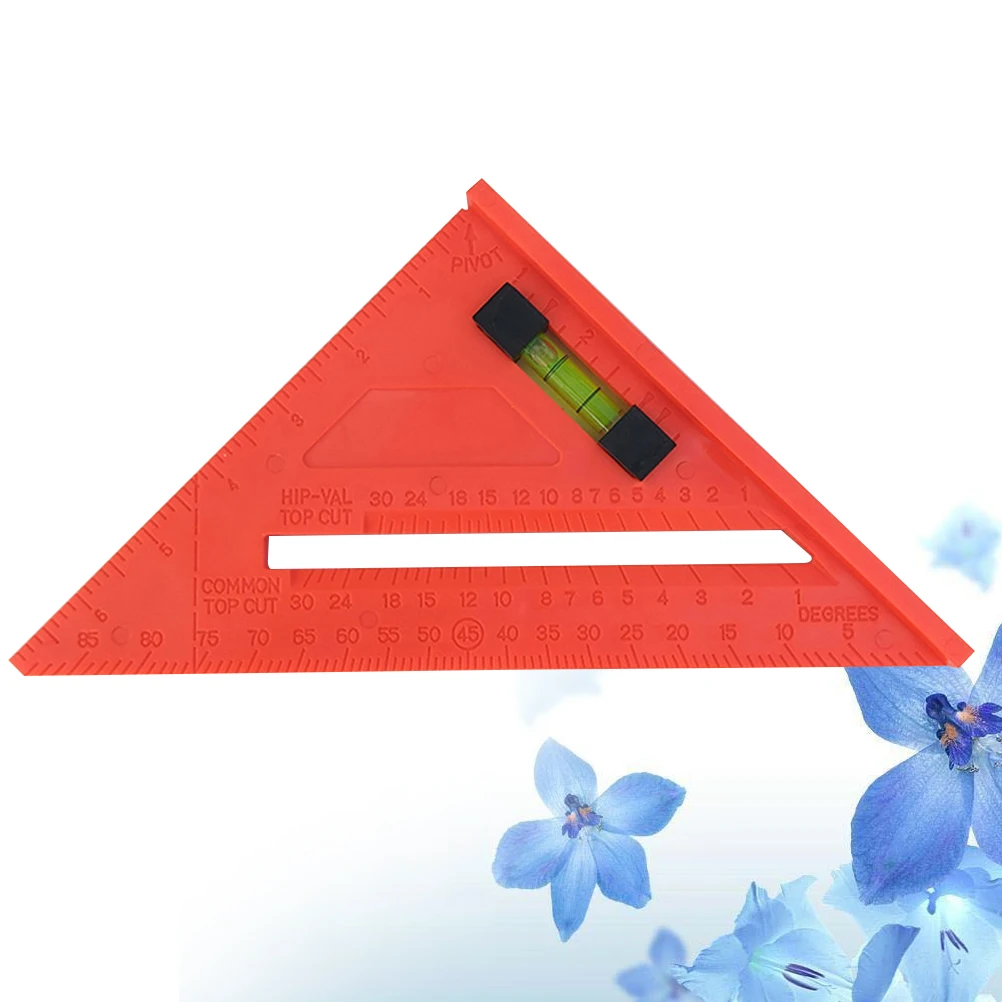7 Inch Carpentry Square Aluminum Triangle Ruler Protractor Metric Multifunction
7 Inch Carpentry Square Aluminum Triangle Ruler Protractor Metric Multifunction