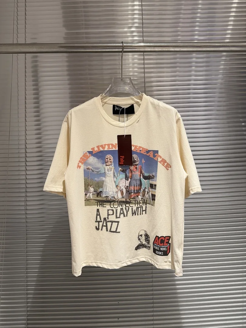 2026ss Top ClassLive Theater Theme Washed&Distressed Heavy Cotton Destroyed Short Sleeve T-Shirt Oversized Men Casual T shirt
2026ss Top ClassLive Theater Theme Washed&Distressed Heavy Cotton Destroyed Short Sleeve T-Shirt Oversized Men Casual T shirt