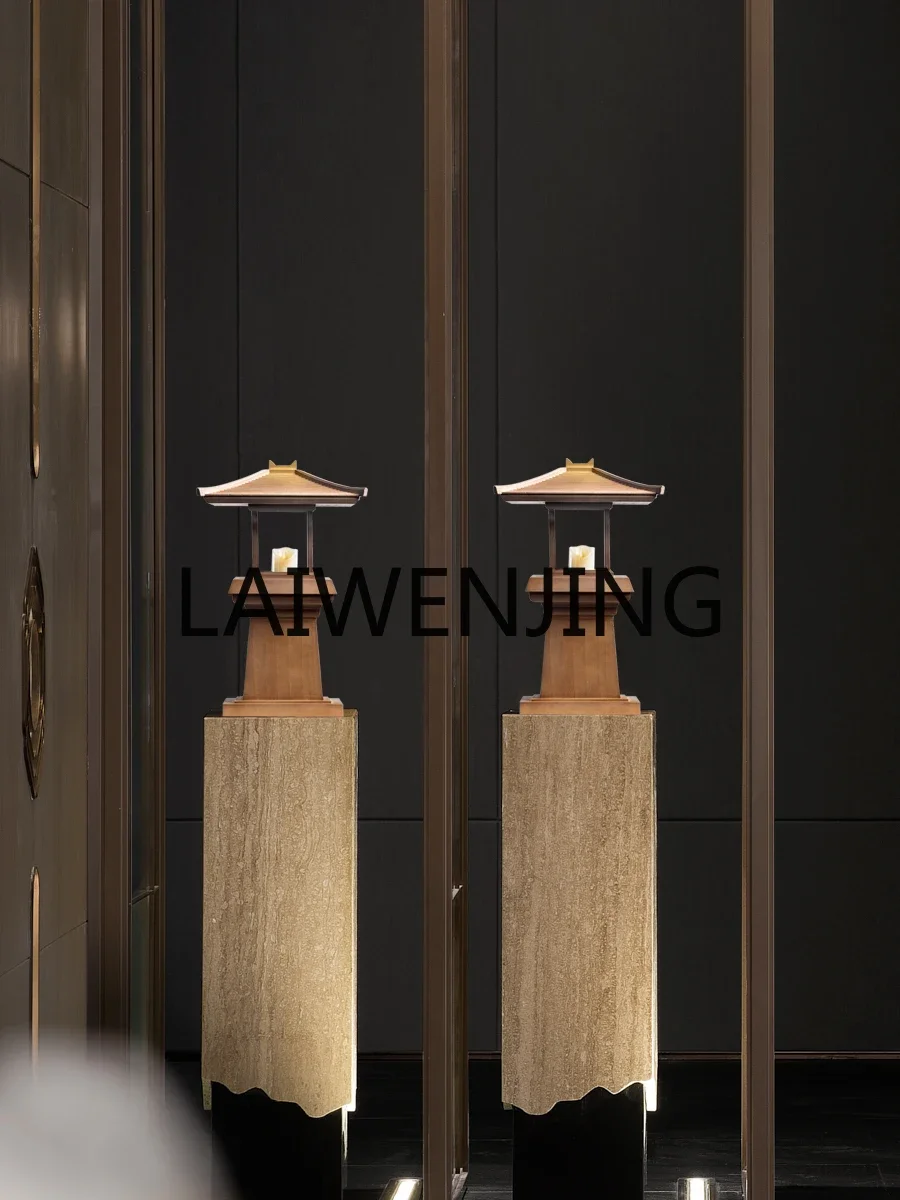 b206Chinese Zen Architectural Handmade Creative Pavilion Candlestick Decoration Hotel Aisle Hallway Tea Room Decoration
b206Chinese Zen Architectural Handmade Creative Pavilion Candlestick Decoration Hotel Aisle Hallway Tea Room Decoration