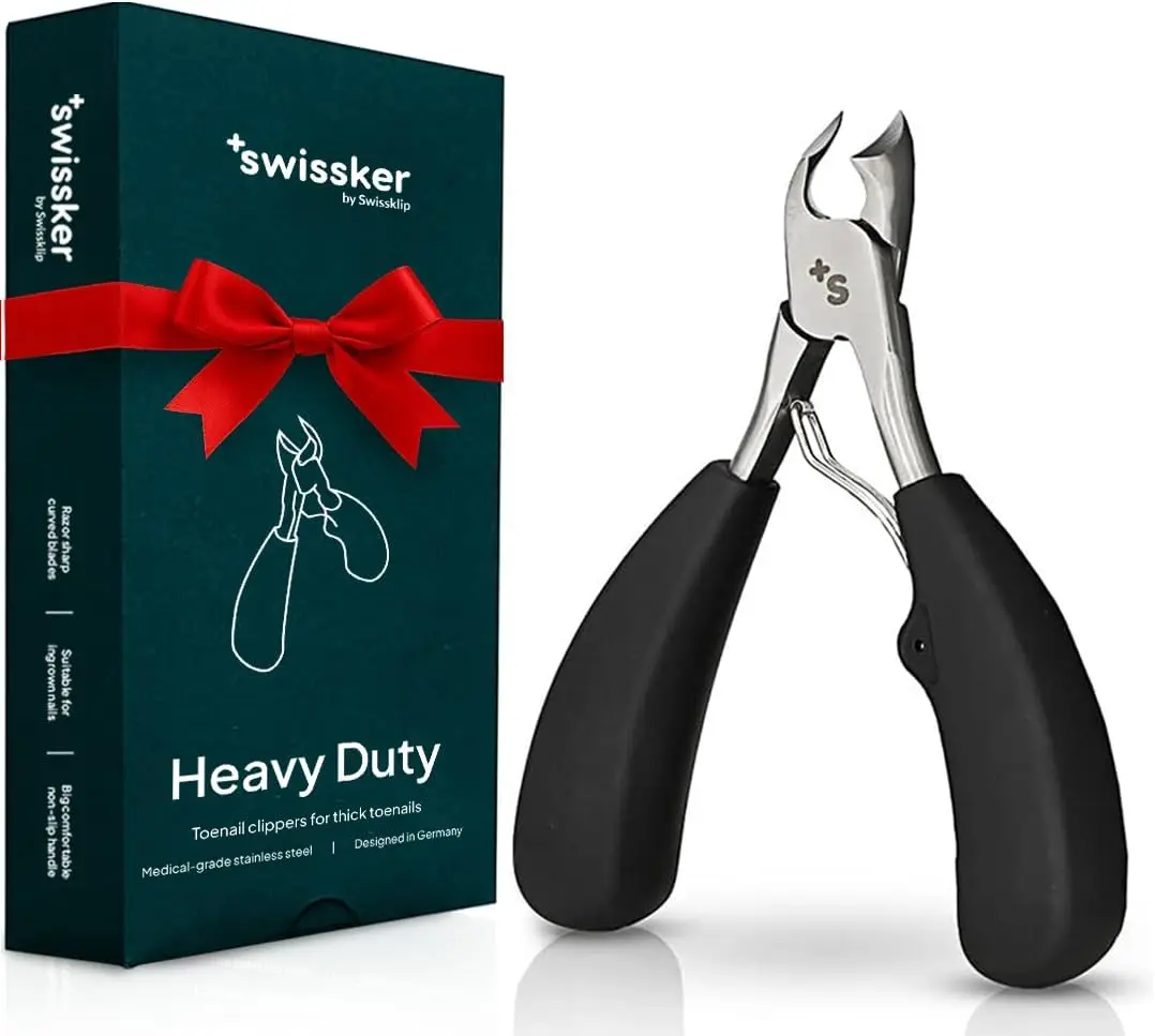 Heavy Duty Toenail Clippers for Thick Nails | Wide Jaw Stainless Steel Blades | Ergonomic Handle for Easy Trimming
Heavy Duty Toenail Clippers for Thick Nails | Wide Jaw Stainless Steel Blades | Ergonomic Handle for Easy Trimming