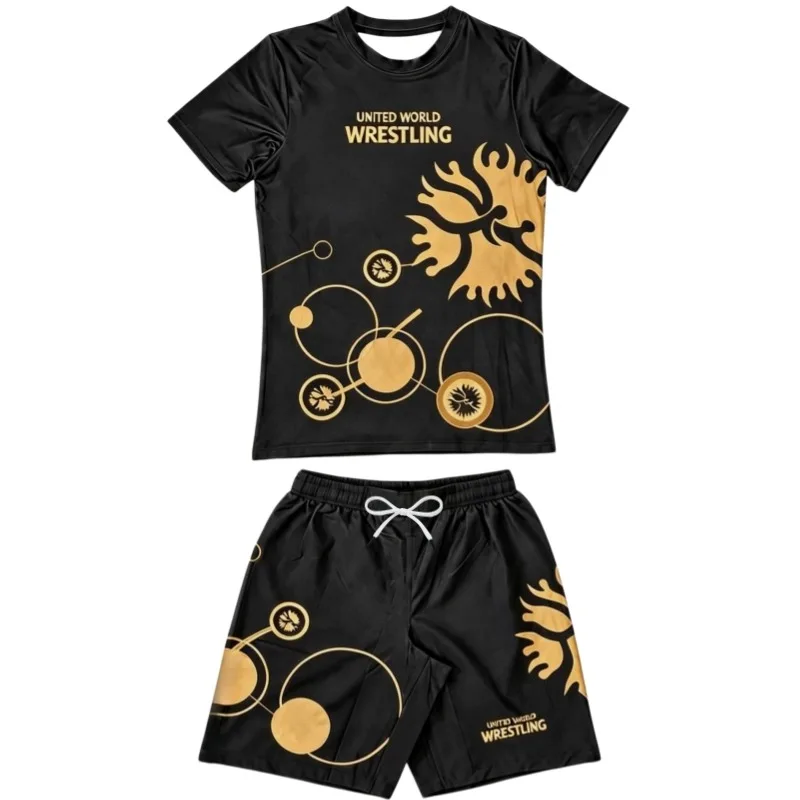 2026 New World Wrestling Federation Wrestling Suit Set, Anti-Abrasion and Breathable Short-Sleeve + Shorts Two-Piece Set, Unisex
2026 New World Wrestling Federation Wrestling Suit Set, Anti-Abrasion and Breathable Short-Sleeve + Shorts Two-Piece Set, Unisex
