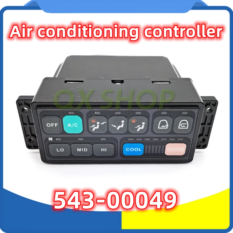 Air conditioning controller Air conditioning panel switch 543-00049 54300049 for Doosan Daewoo DH150LC-7 215 225 370-7 DH220-5
Air conditioning controller Air conditioning panel switch 543-00049 54300049 for Doosan Daewoo DH150LC-7 215 225 370-7 DH220-5