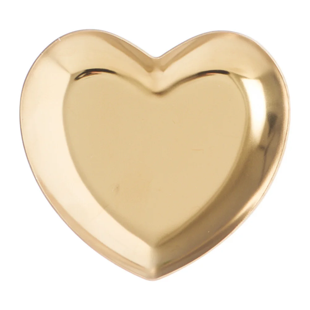 2pcs Heart Shape Jewelry Tray Stainless Steel Ring Earrings Holder Trinket Dish For Women Display Storage Gift Golden
2pcs Heart Shape Jewelry Tray Stainless Steel Ring Earrings Holder Trinket Dish For Women Display Storage Gift Golden