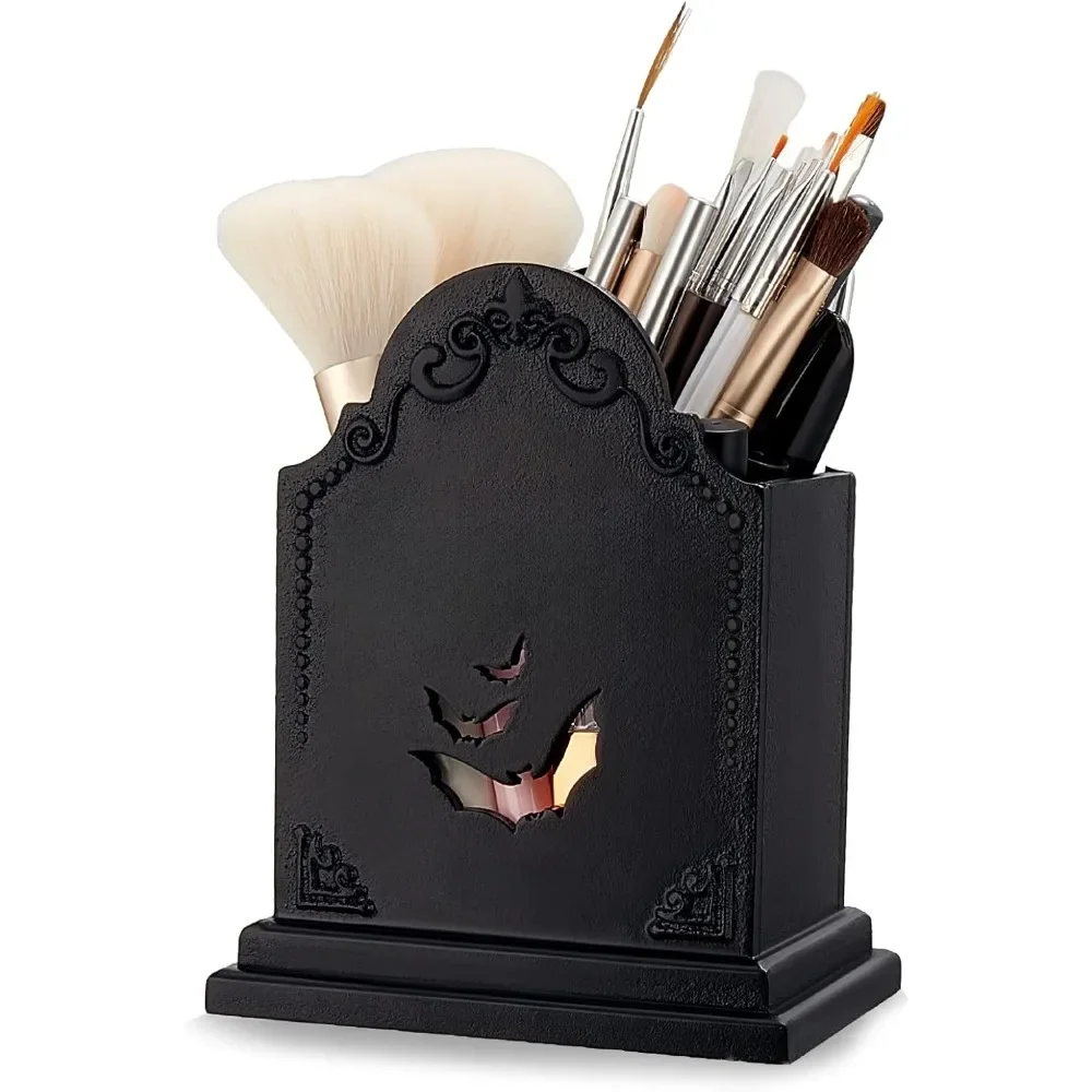 Tombstone Gothic pen holder Coffin Makeup brush holder Appliance holder Gothic toothbrush holder Creepy bathroom decor office
Tombstone Gothic pen holder Coffin Makeup brush holder Appliance holder Gothic toothbrush holder Creepy bathroom decor office