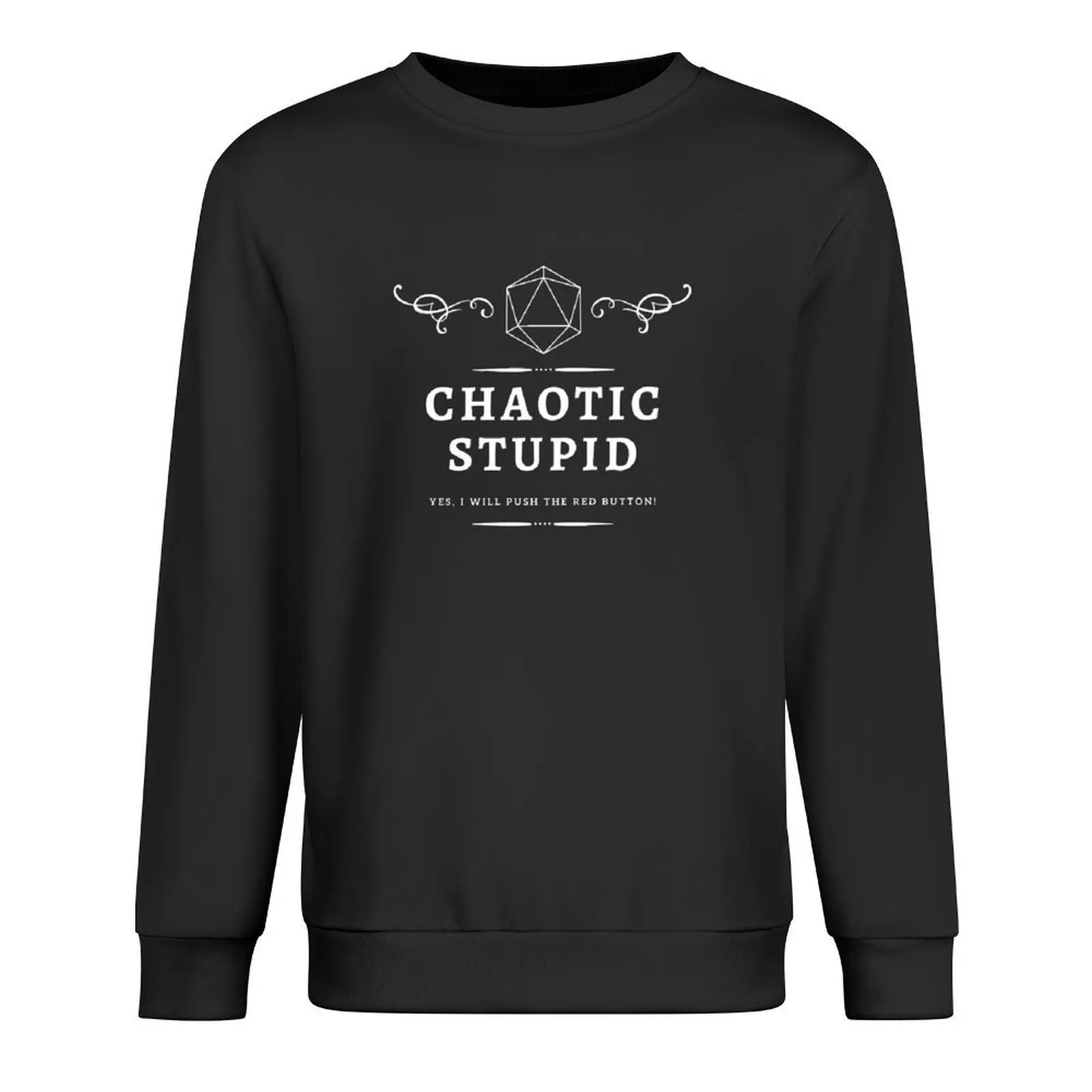 Chaotic Stupid DnD Allignment Pullover anime clothes men's sweat-shirt men's winter sweater aesthetic sweatshirts
Chaotic Stupid DnD Allignment Pullover anime clothes men's sweat-shirt men's winter sweater aesthetic sweatshirts