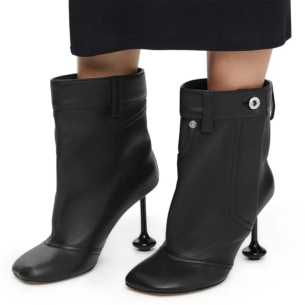 New Wash Jeans High Heels Ankle Boots Pocket Design Runway Women's Large Size Short Botas Luxury Designer Retro Trouser Boots
New Wash Jeans High Heels Ankle Boots Pocket Design Runway Women's Large Size Short Botas Luxury Designer Retro Trouser Boots