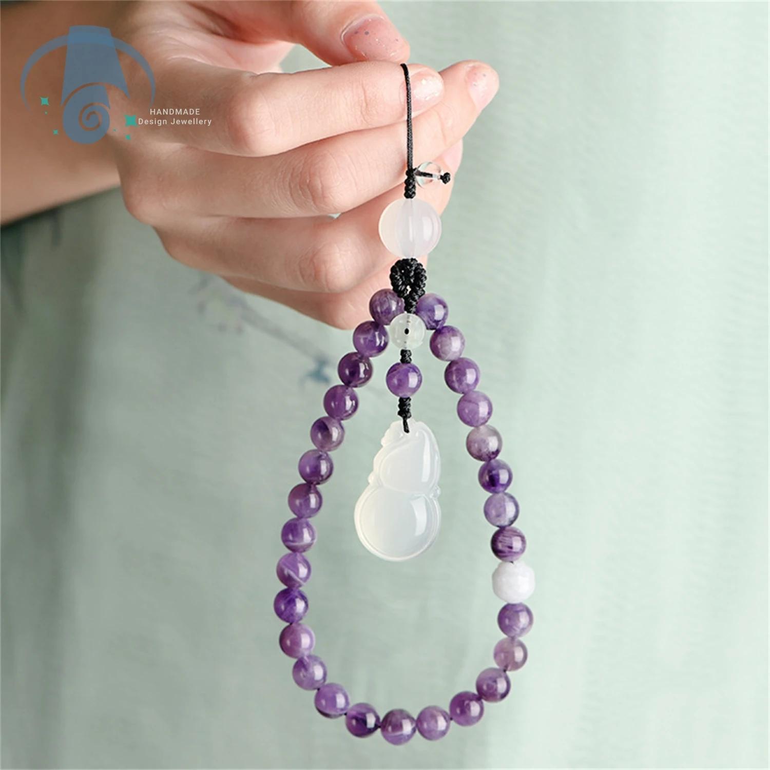Natural Amethyst Crystal Phone Lanyard Wrist Strap Elegant Chinese Style Cellphone Charm Luxury Gift for Women Bag Accessory
Natural Amethyst Crystal Phone Lanyard Wrist Strap Elegant Chinese Style Cellphone Charm Luxury Gift for Women Bag Accessory