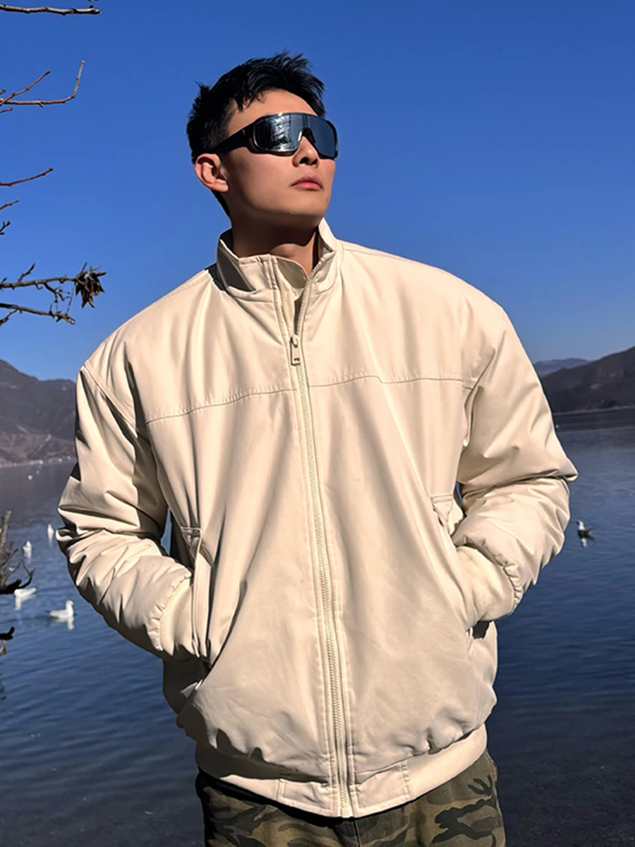 GTLA Men's Pilot Jaet Autumn Winter Baseball Sle Loose Fit Youth Trendy Zipper Closure Long Sve Pure Color Jaet
GTLA Men's Pilot Jaet Autumn Winter Baseball Sle Loose Fit Youth Trendy Zipper Closure Long Sve Pure Color Jaet