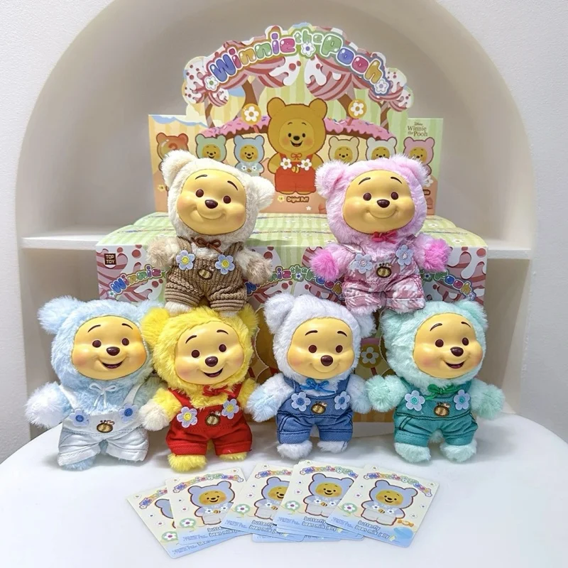 Оригинальная слепая коробка Disney Candy Series-Winnie The Pooh Kawaii, виниловая подвеска, кукла Pupu Bear, периферийные игрушки, подарки, рождественский подарок 
Оригинальная слепая коробка Disney Candy Series-Winnie The Pooh Kawaii, виниловая подвеска, кукла Pupu Bear, периферийные игрушки, подарки, рождественский подарок