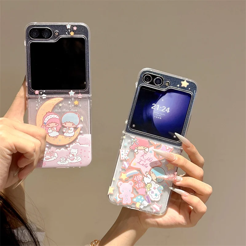 Kawaii Cartoon Phone Case For Samsung Galaxy Z Flip 7 6 5 Flip6 Flip5 Flip7 Cover Clear Cute Hard Cases for Z Flip5 Flip6 Funda
Kawaii Cartoon Phone Case For Samsung Galaxy Z Flip 7 6 5 Flip6 Flip5 Flip7 Cover Clear Cute Hard Cases for Z Flip5 Flip6 Funda