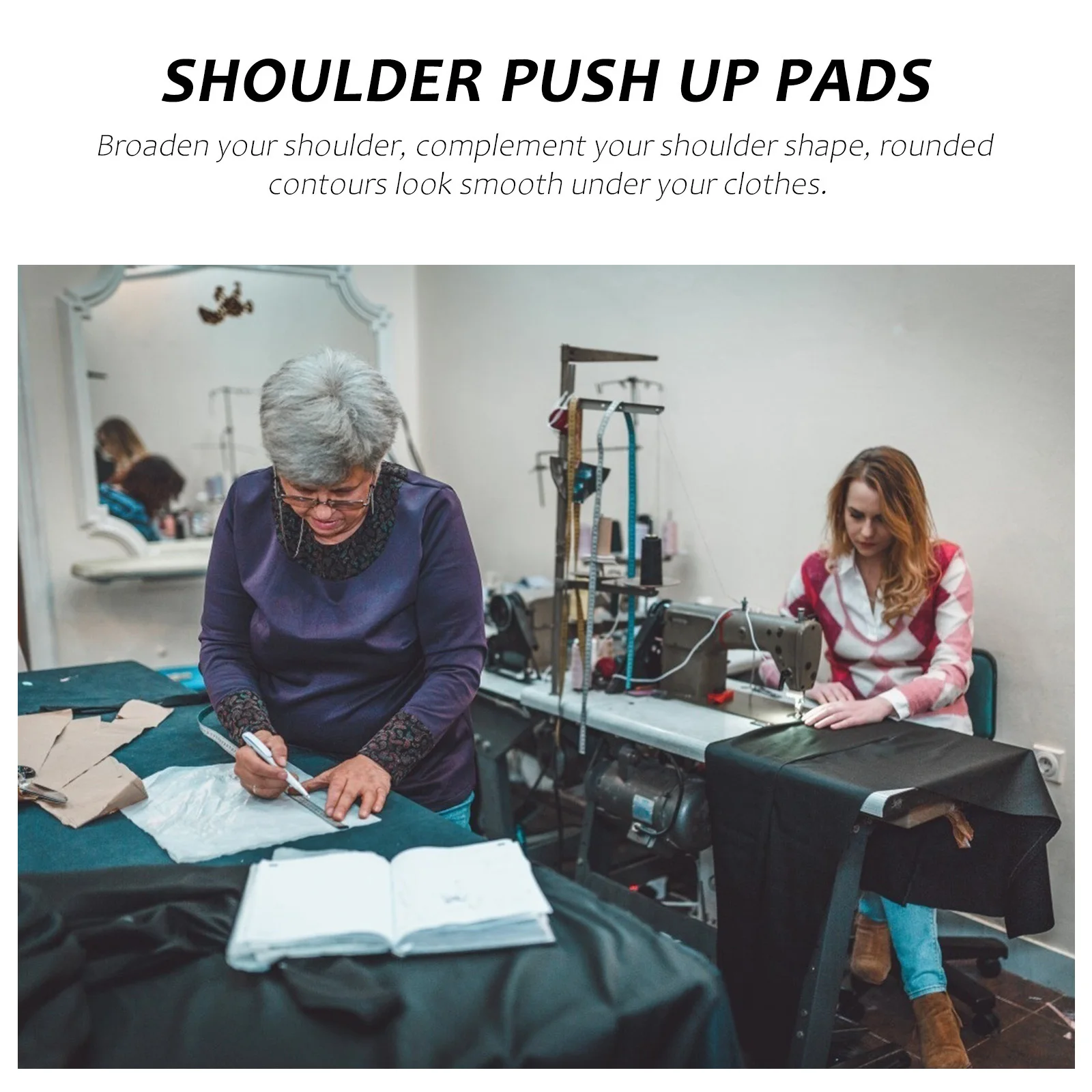 50Pcs Shoulder Pads Cotton Anti-Slip Shoulder Enhancers for Suits Shirts Blouses Knitwear Machine Washable Reusable
50Pcs Shoulder Pads Cotton Anti-Slip Shoulder Enhancers for Suits Shirts Blouses Knitwear Machine Washable Reusable