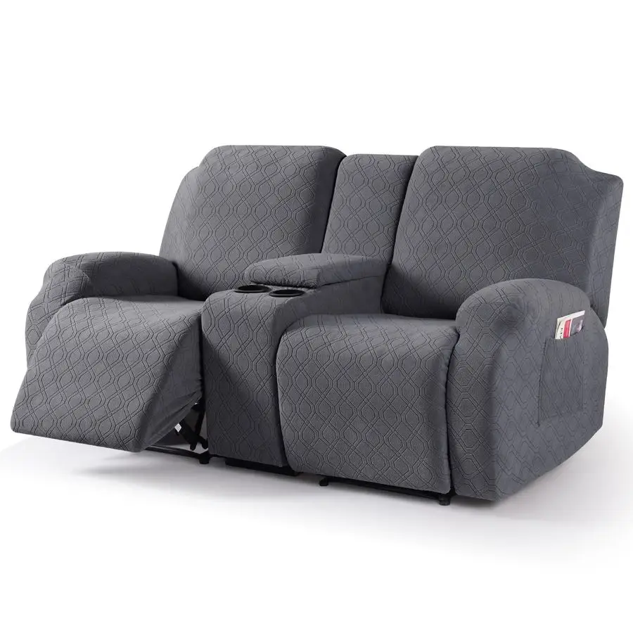 Recliner Loveseat Cover with Middle Console Stretch Reclining Sofa Slipcover for 2 Seat Jacquard Reclining Couch Sofa Covers Fur
Recliner Loveseat Cover with Middle Console Stretch Reclining Sofa Slipcover for 2 Seat Jacquard Reclining Couch Sofa Covers Fur