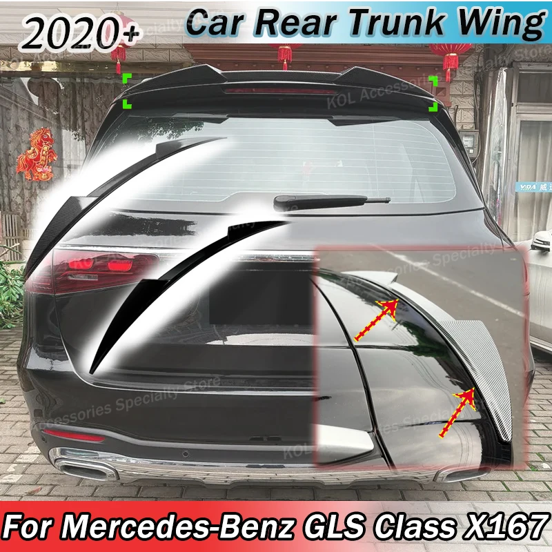 Car Rear Trunk Wing For Mercedes-Benz GLS Class X167 2020+ Spoiler Tail Wings Fixed Trim Upgrade Exterior Auto Parts Tuning
Car Rear Trunk Wing For Mercedes-Benz GLS Class X167 2020+ Spoiler Tail Wings Fixed Trim Upgrade Exterior Auto Parts Tuning