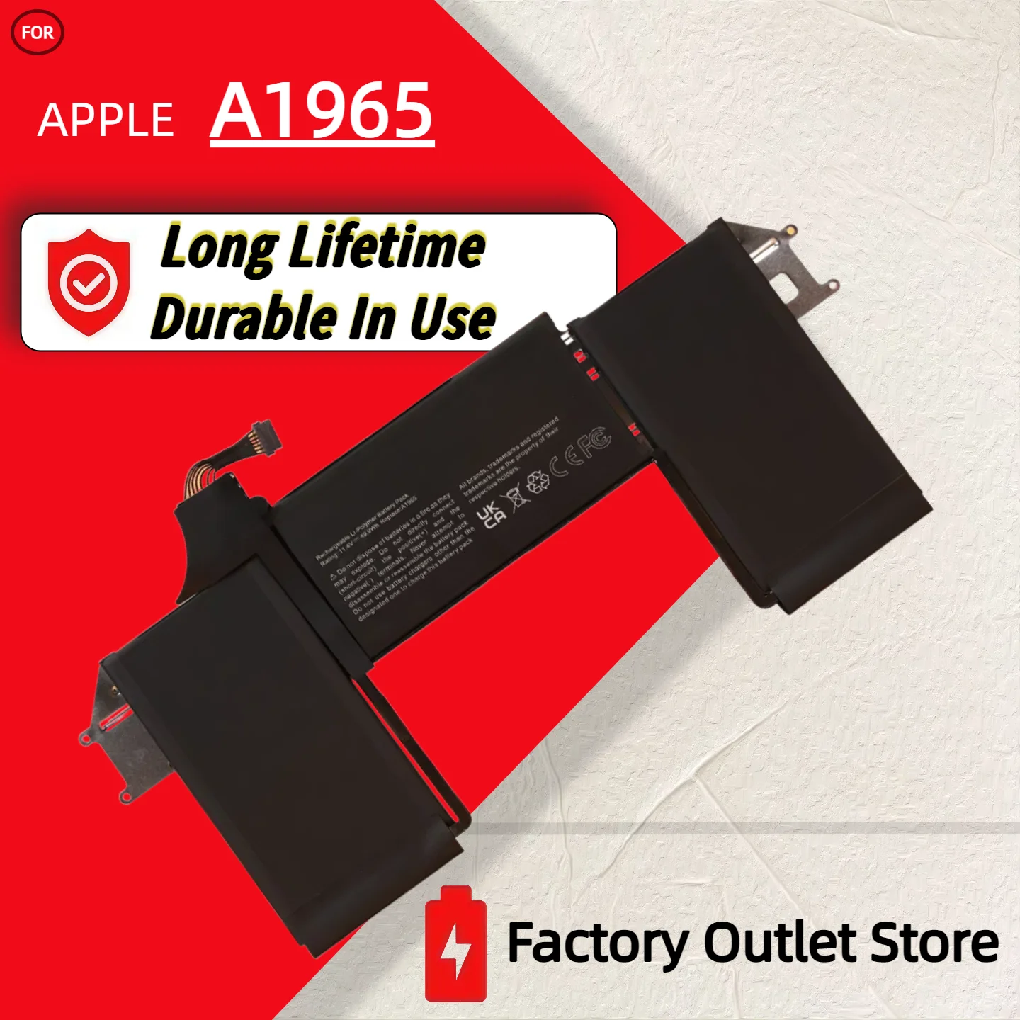 Wholesale And Retail❗❗❗ A1965 Battery for APPLE MacBook Air 13" A1932 2018 2019 Year, A2179 Early 2020 EMC 3184 EMC3302
Wholesale And Retail❗❗❗ A1965 Battery for APPLE MacBook Air 13" A1932 2018 2019 Year, A2179 Early 2020 EMC 3184 EMC3302