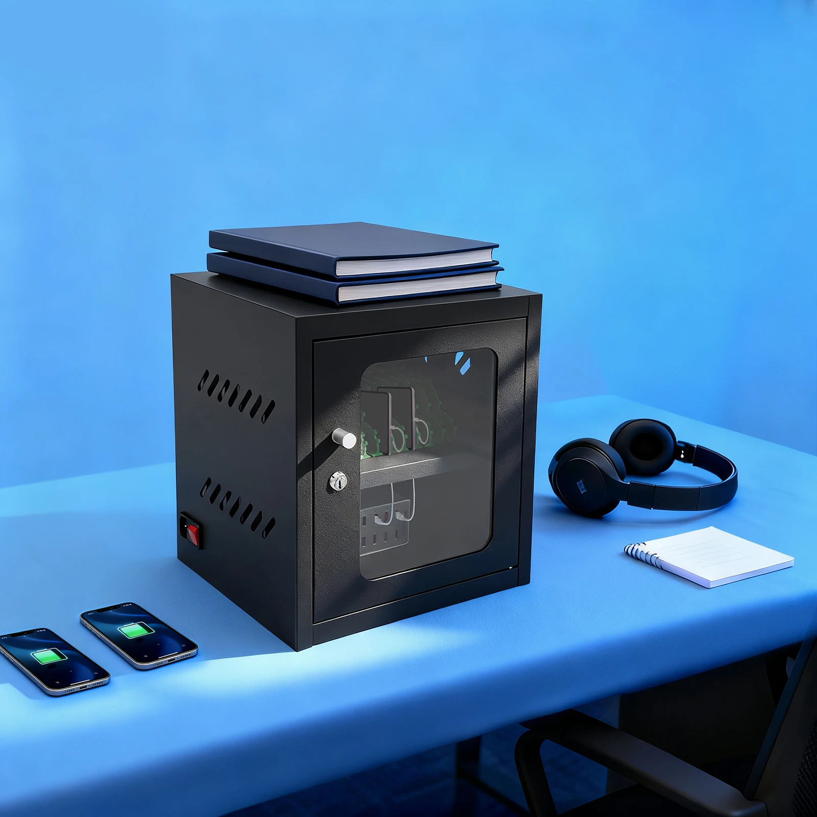 110 В 12-контактный зарядный шкаф с замком и зарядкой, ящик для хранения телефона, зарядное устройство для сотового телефона для телефонов, черный/белый
110 В 12-контактный зарядный шкаф с замком и зарядкой, ящик для хранения телефона, зарядное устройство для сотового телефона для телефонов, черный/белый