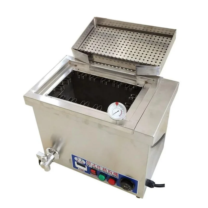 Korean Style M-Shaped Clip Oil Fryer Stainless Steel Electric Deep Fryer Snack Equipment Corn Dog Fryer Machine
Korean Style M-Shaped Clip Oil Fryer Stainless Steel Electric Deep Fryer Snack Equipment Corn Dog Fryer Machine