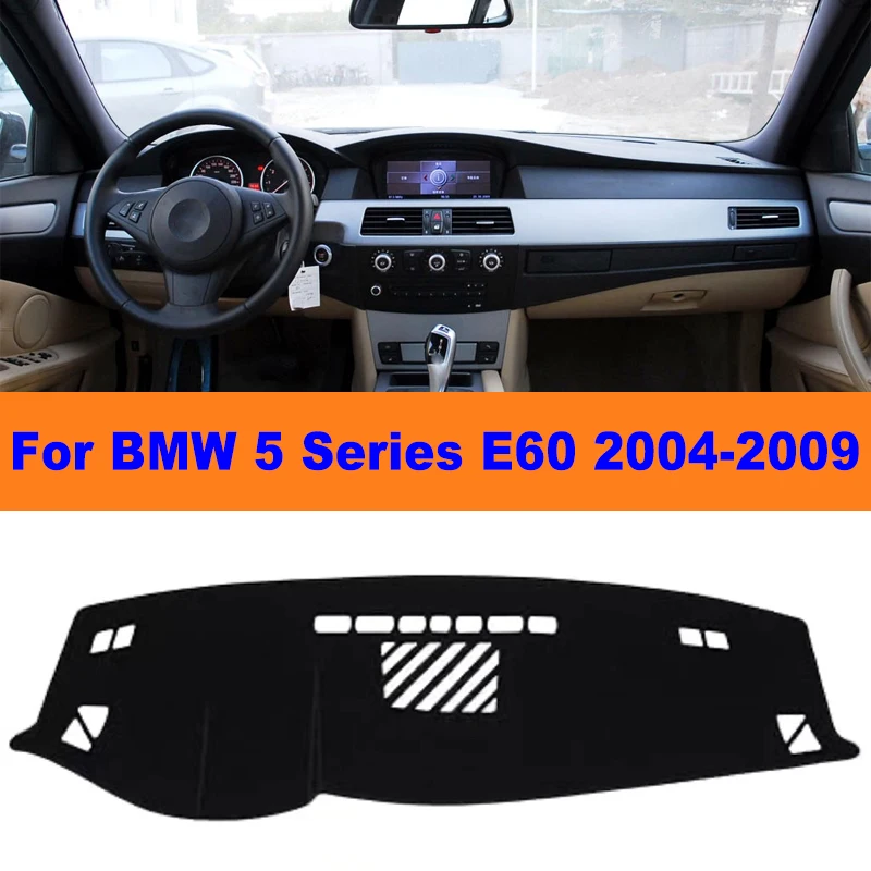 Anti-Glare Dashboard Cover Dash Mat Non-Slip Sun Shade Pad Interior Protector For BMW 5 Series E60 2004-2009 Car Accessories
Anti-Glare Dashboard Cover Dash Mat Non-Slip Sun Shade Pad Interior Protector For BMW 5 Series E60 2004-2009 Car Accessories