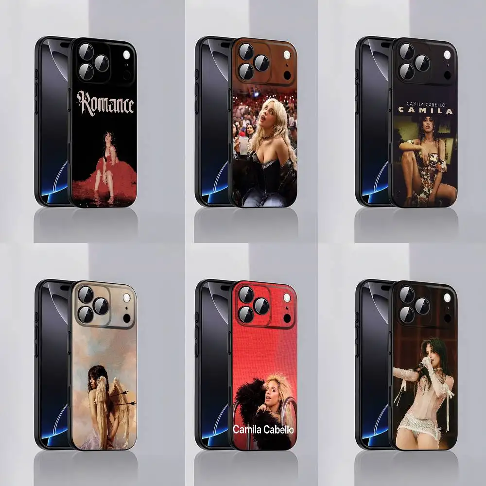 C-Camila Cabello Camila Romance Phone Case For iPhone 17,16,15,14,13,12,11,Pro,Max,Plus,E,Air,Mini Black Protective Cover 
C-Camila Cabello Camila Romance Phone Case For iPhone 17,16,15,14,13,12,11,Pro,Max,Plus,E,Air,Mini Black Protective Cover