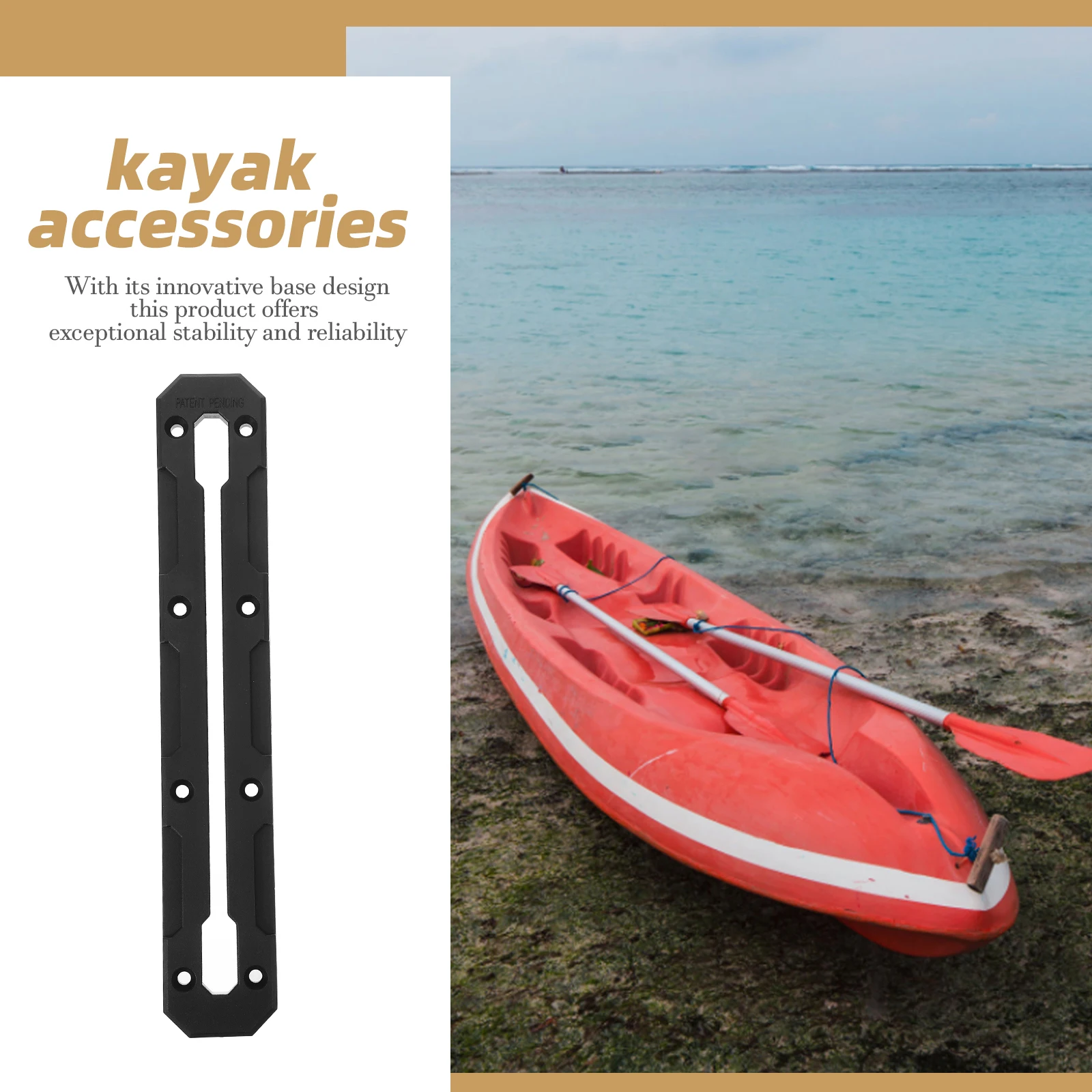 1 set Multifunction Rail Bracket for Kayak Track Mount 9 Inch Gear Rack Lightweight Durable Boat Accessories Waterproof
1 set Multifunction Rail Bracket for Kayak Track Mount 9 Inch Gear Rack Lightweight Durable Boat Accessories Waterproof