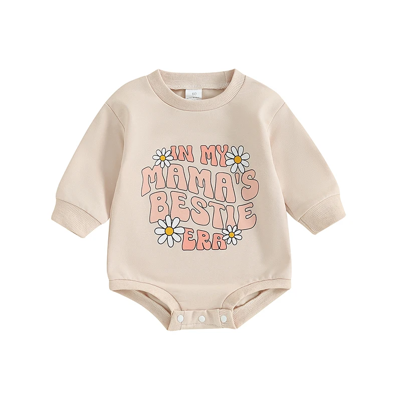 Autumn Newborn Baby Rompers Toddler Clothes Letter Print Long Sleeve Sweatshirt Rompers Infant Baby Girls Jumpsuit Playsuit
Autumn Newborn Baby Rompers Toddler Clothes Letter Print Long Sleeve Sweatshirt Rompers Infant Baby Girls Jumpsuit Playsuit
