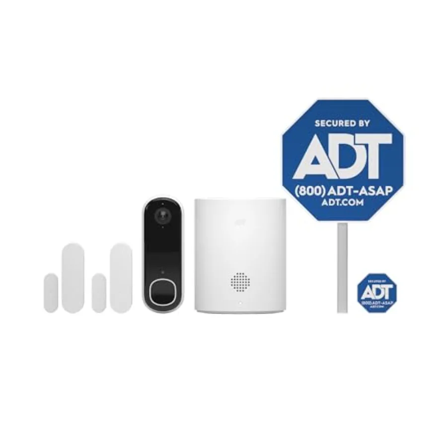 Doorbell Camera Kit for home security: 2K HD smart video doorbell with 180 view, wireless design, night vision, weather-resista
Doorbell Camera Kit for home security: 2K HD smart video doorbell with 180 view, wireless design, night vision, weather-resista