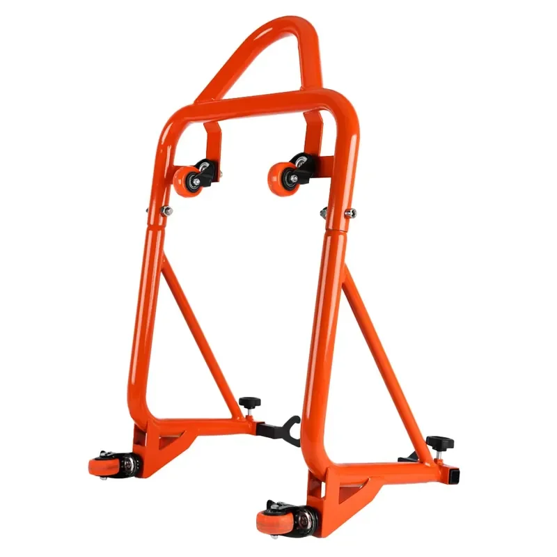 Motorcycle Adjustable Lift Stand parking fixed frame with universal wheels, motorcycle rear wheel Paddock Stand repair
Motorcycle Adjustable Lift Stand parking fixed frame with universal wheels, motorcycle rear wheel Paddock Stand repair