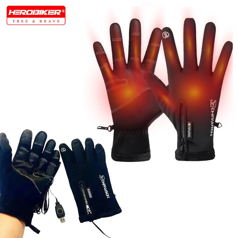 Motorcycle Heated Hand Warmer Non-Slip USB RechargeableTouch Screen Electric Heated Gloves Winter Warm Heated Gloves Women Men
Motorcycle Heated Hand Warmer Non-Slip USB RechargeableTouch Screen Electric Heated Gloves Winter Warm Heated Gloves Women Men